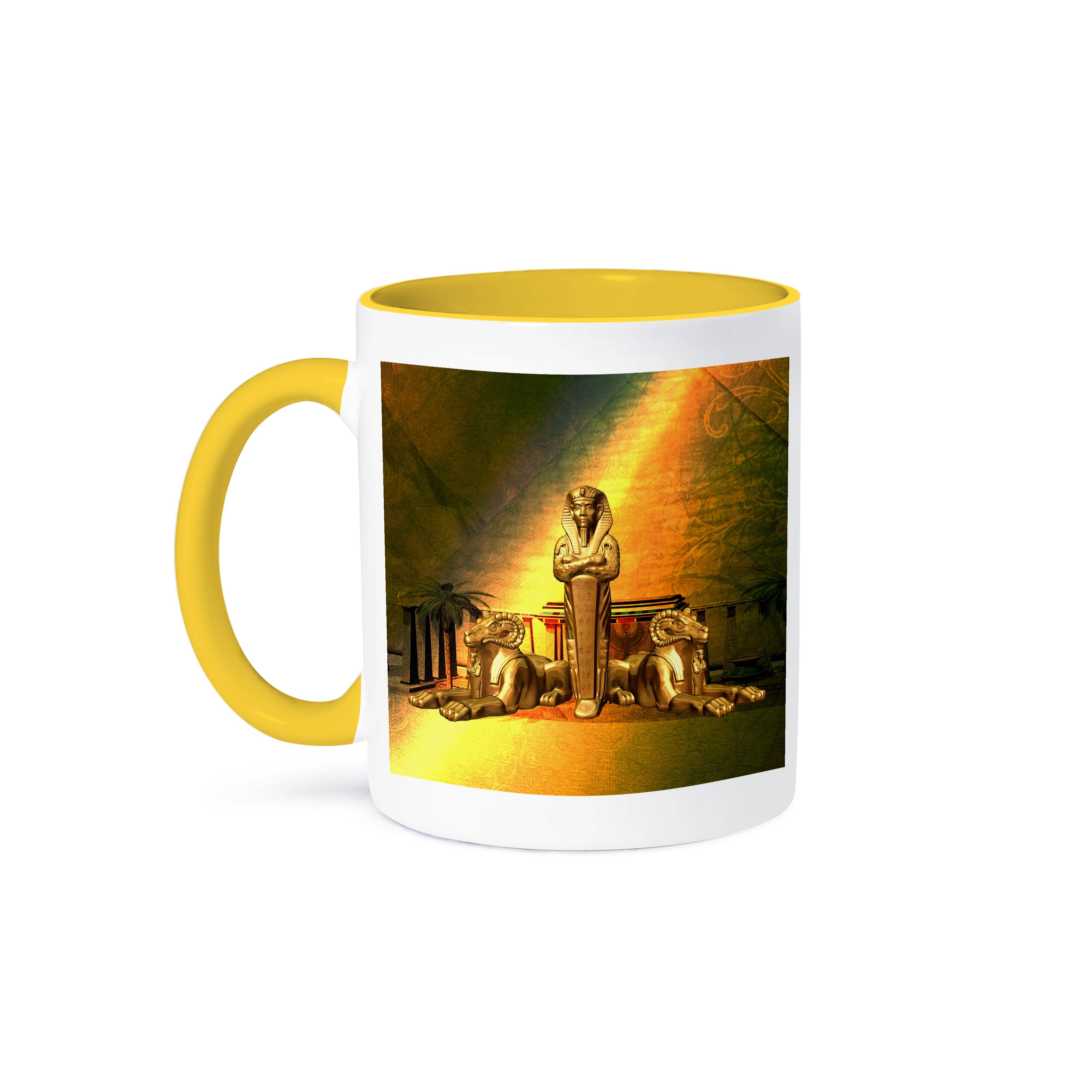 3dRose - Wholesale Coffee Mug - 3dRose, Anubis the Egyptian god on golden background, Mug0