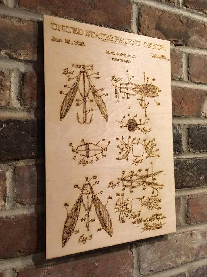 Fishing Lure for wholesale by Catahoula Sign Co.