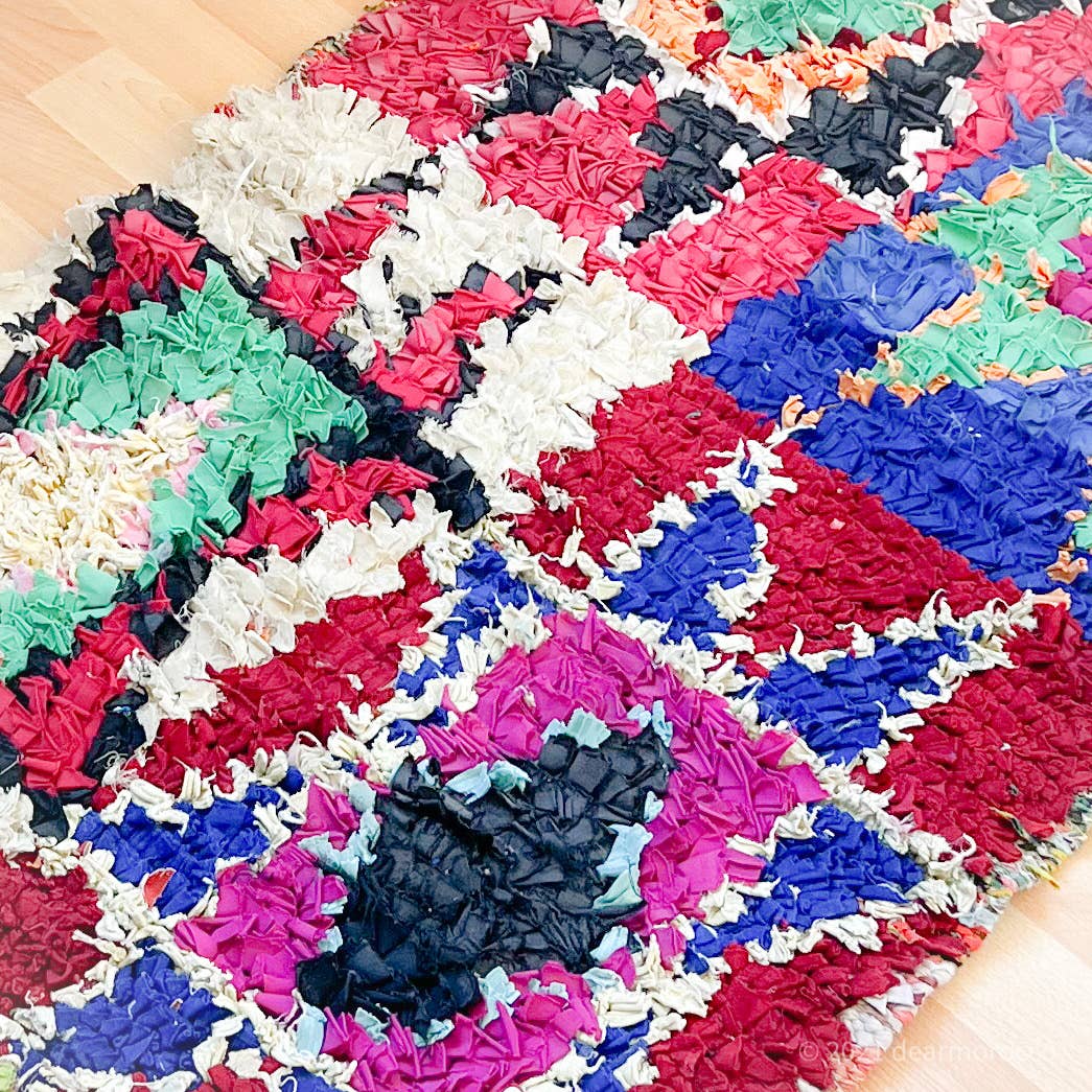 dear Morocco - Wholesale Area Rug - Ready to ship// BOUCHEROUITE RUG //Vintage Moroccan 1