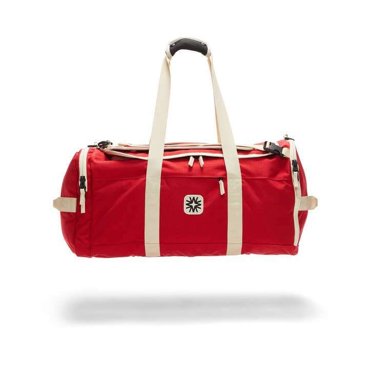 Valley Duffel Bag Red for wholesale by Walker Family goods