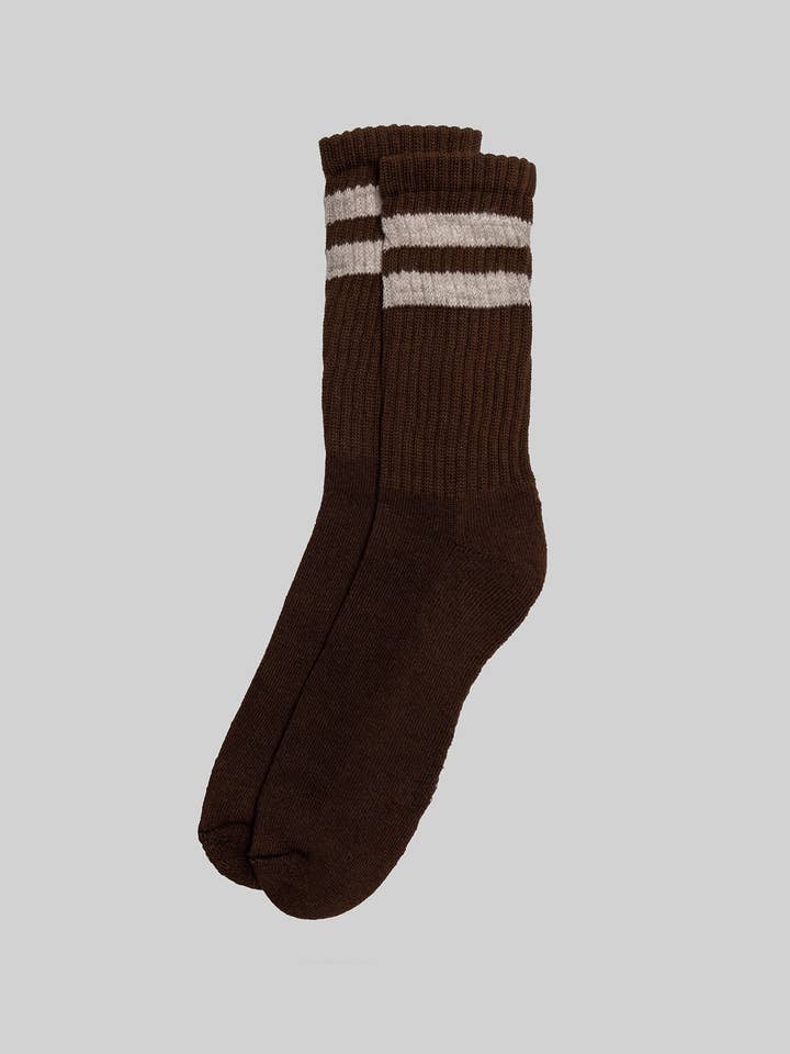 American Trench - Wholesale Socks - Unisex - The Retro Double Stripe5