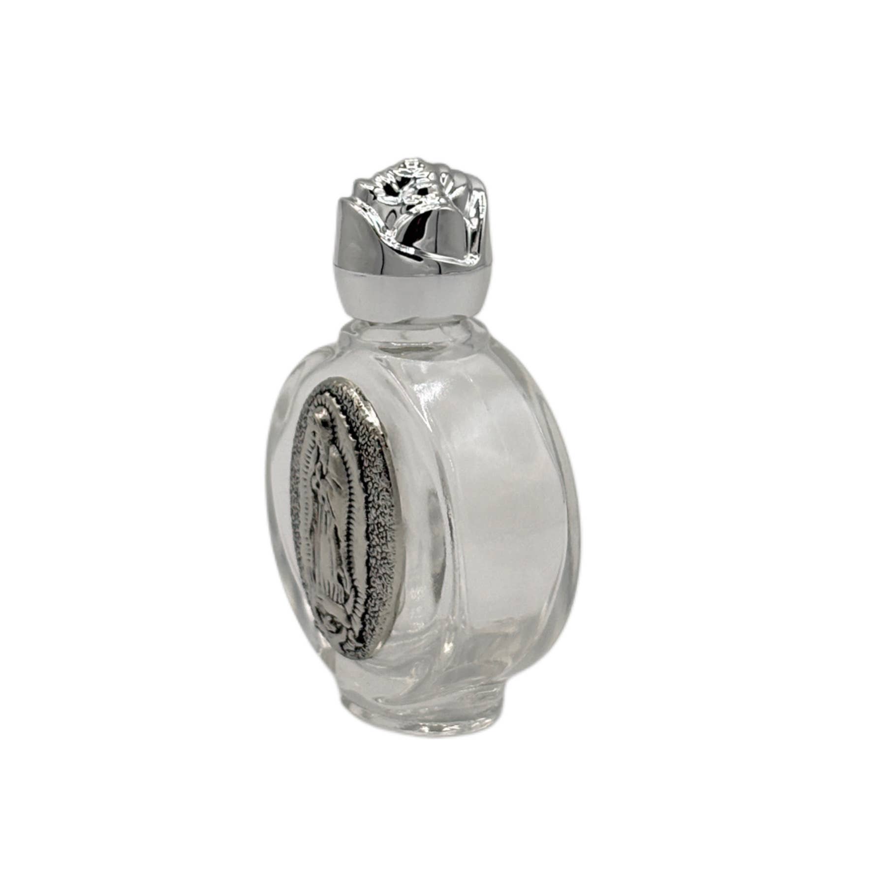 Oremus Mercy - Vente Flacon de voyage - Bouteille d'eau bénite - OLOG avec bouchon rose    2,5"1