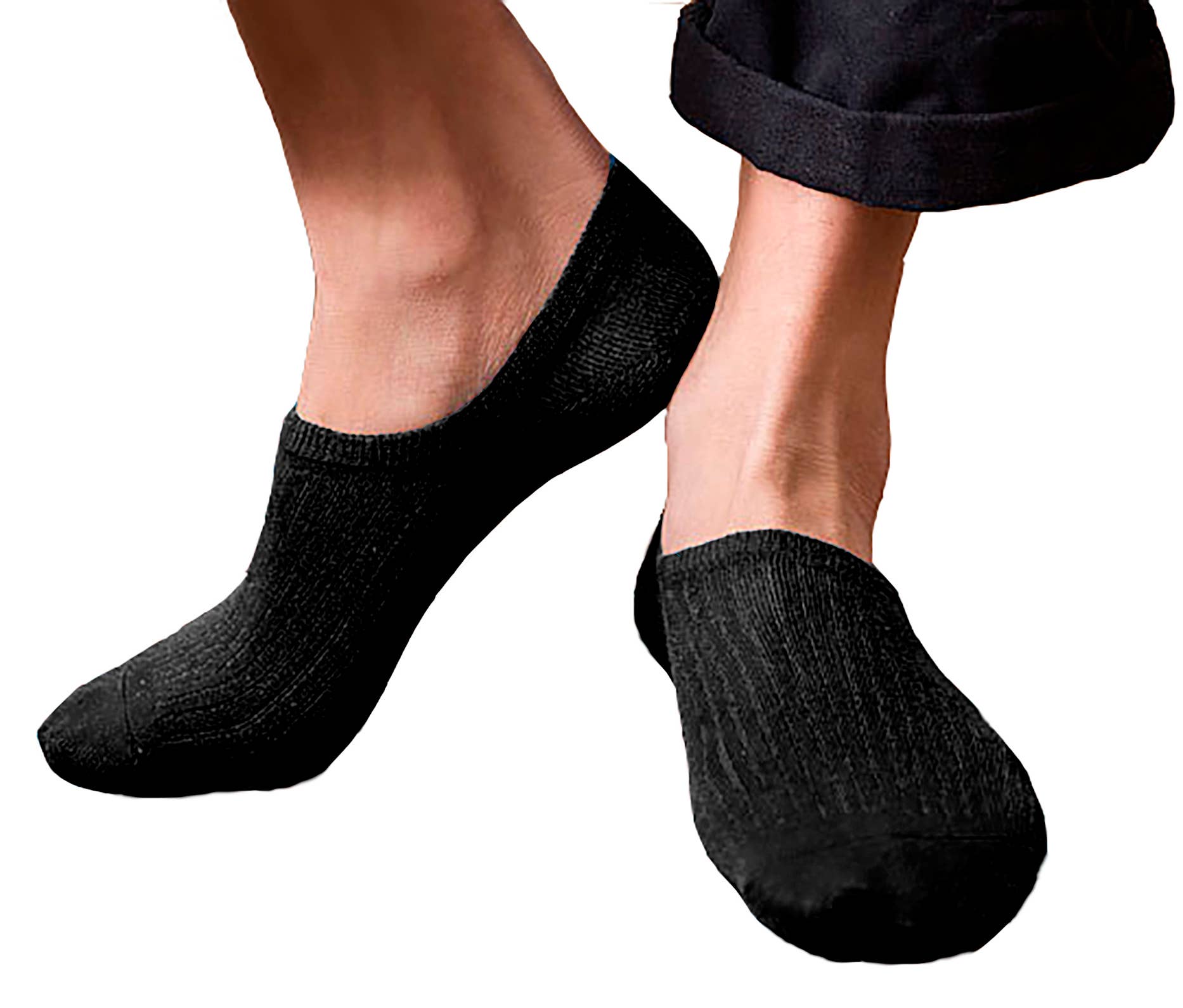 Ivedin - Wholesale Socks - Unisex - Non-Slip Invisible Cotton Socks Packs3