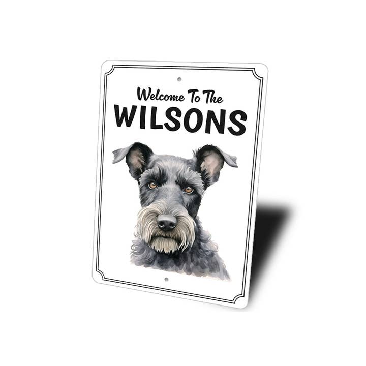 Lizton Sign Shop, Inc - Wholesale Sign - Kerry Blue Terrier Welcome To Personalized Sign3
