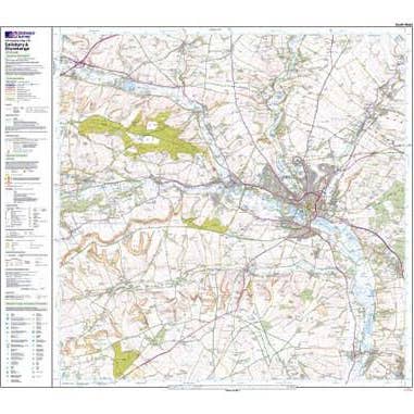 Map Marketing Limited - Vendita all'ingrosso Mappe - Mappa di Salisbury Stonehenge Explorer - Ordnance Survey