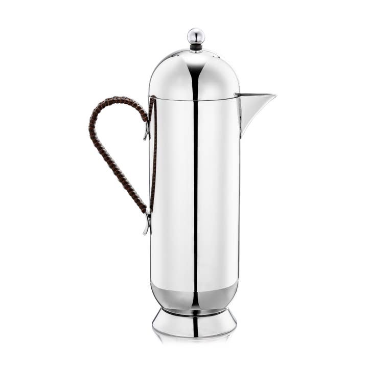 Nick Munro - Wholesale French Press - Domus Cafetiere Large - Wicker Handle