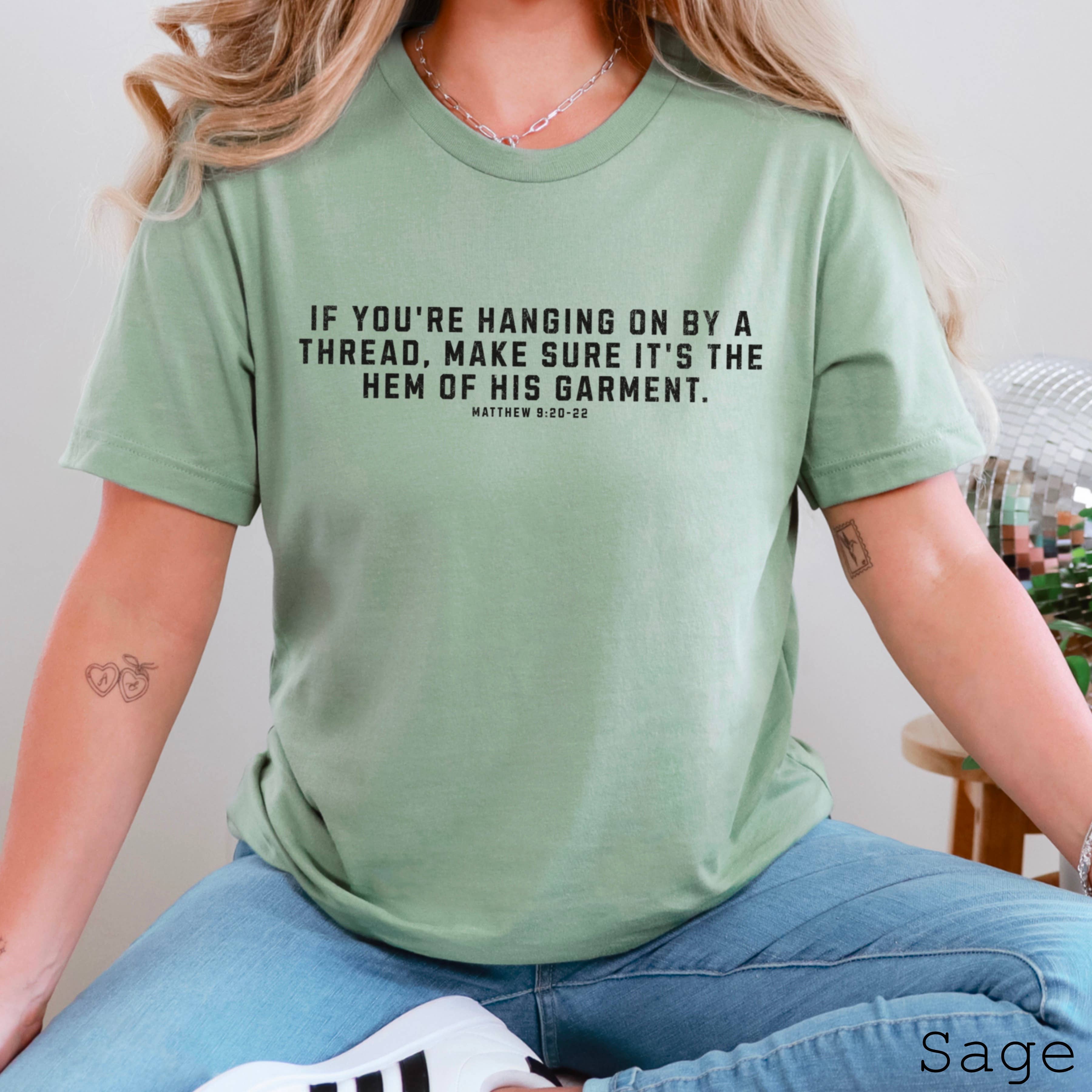 Shoppe SHC – wholesale T-shirt med logga - Dam – Om du hänger på en tråd T-shirt | Bella Canvas12