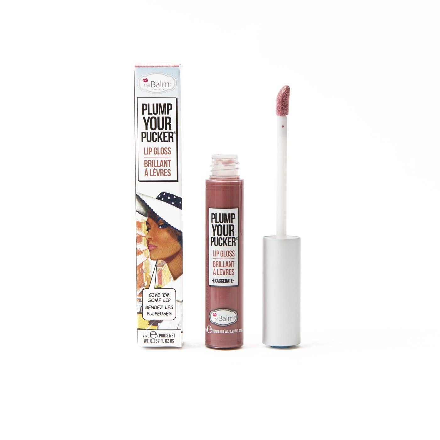 Beauty Goddess - Vente Brillants à lèvres et gloss - theBalm cosmetics PLUMP YOUR PUCKER® Gloss à Lèvres Extravagant - prune doré scintillant0