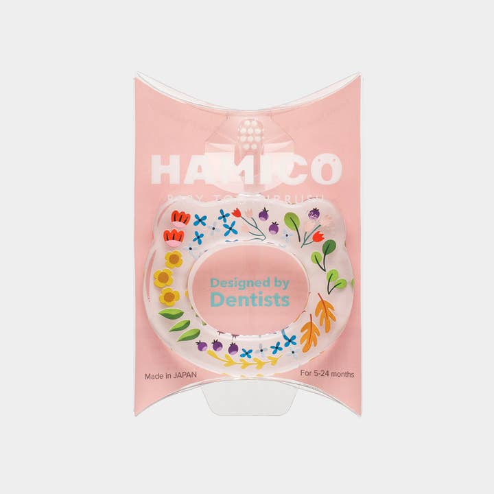HAMICO -Innovative Toothbrush - Wholesale Toothbrush - Kids & Baby - Baby Training Toothbrush - Wildflowers | 6 Individual Packs1