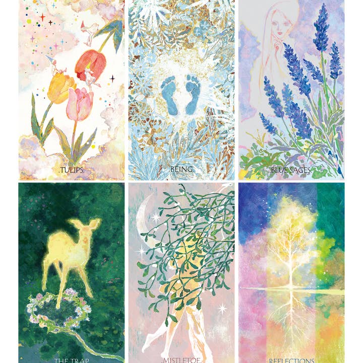 Vermilion Collection - Wholesale Tarot Cards - The Whisper of Stars and Garden Tarot12