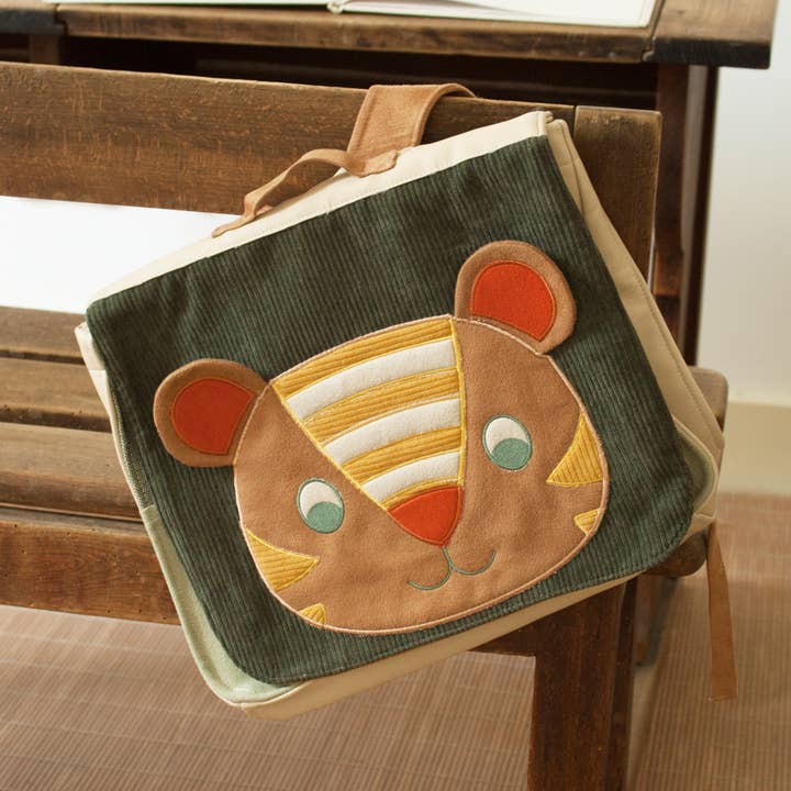 Mochila infantil para jardín de infantes - Tiger - Regreso a la escuela para venta al por mayor de L'Oiseau Bateau