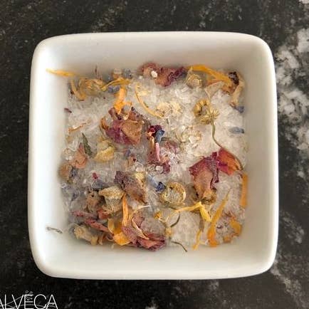 Flower Power Bath Salts for wholesale by Kalveca