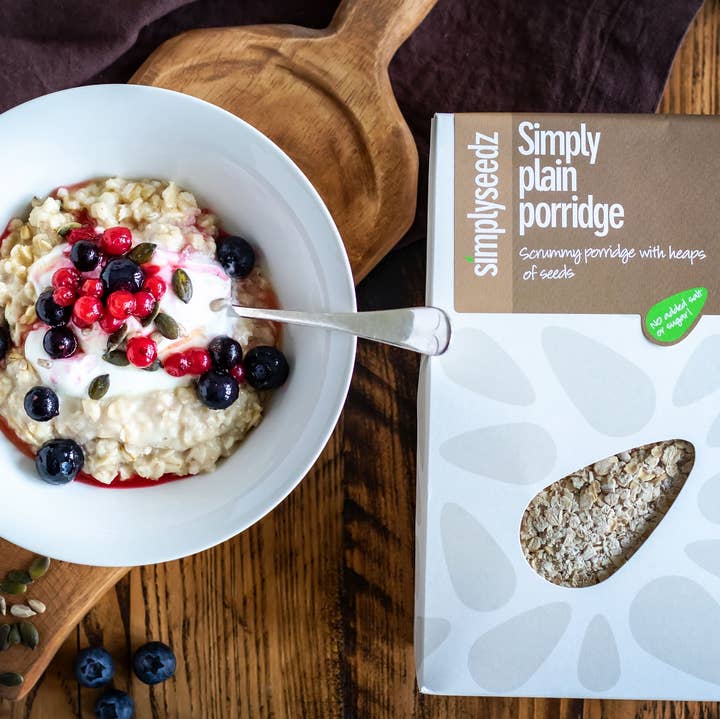 Simplyseedz – wholesale Oats – Porridge Oats with Seeds 500g - Flavour Simply Plain 0