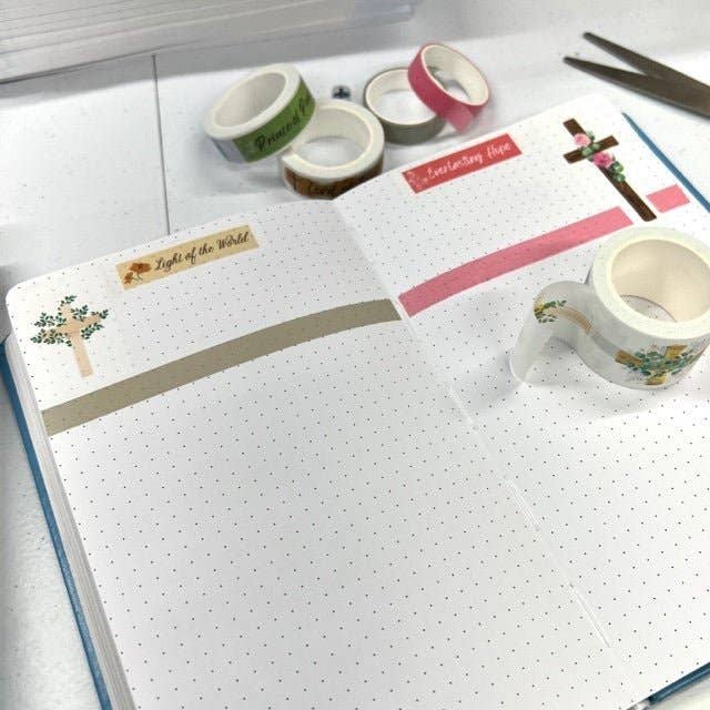 Blessed Be Boutique - Wholesale Washi Tape - Scriptural Accents Washi Tape - Big Set of 112