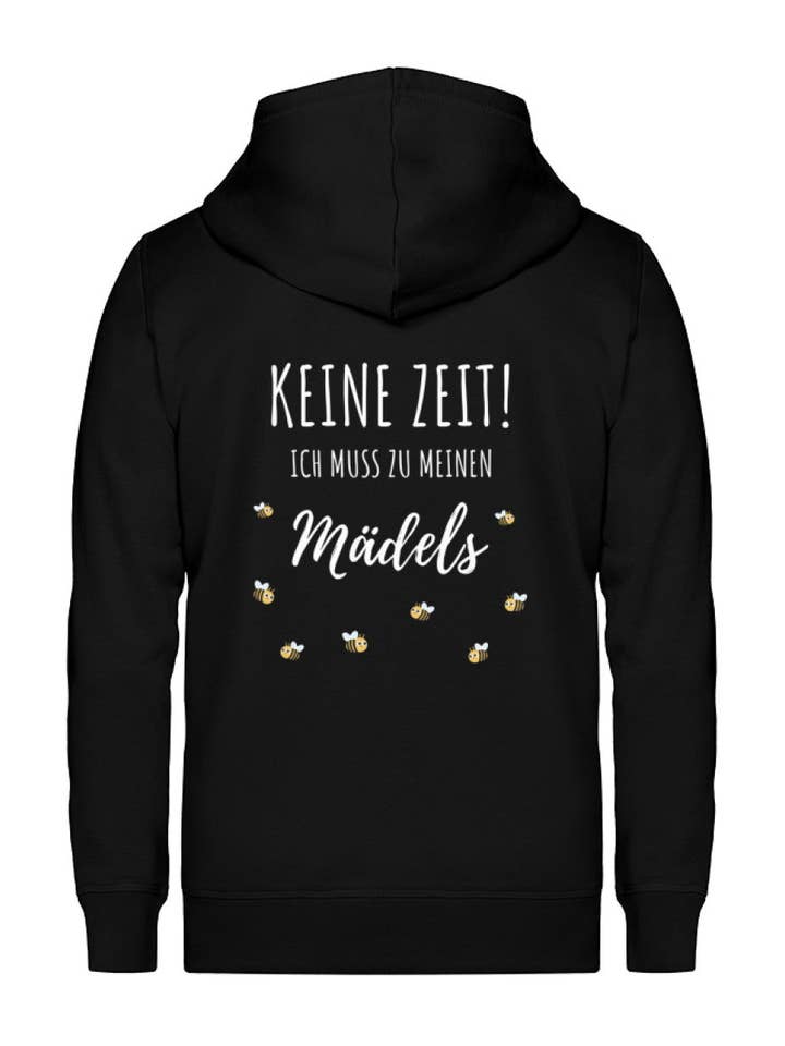 Skal gå til mine piger - Unisex Organic Zipper for engroshandel hos GARTENFAN