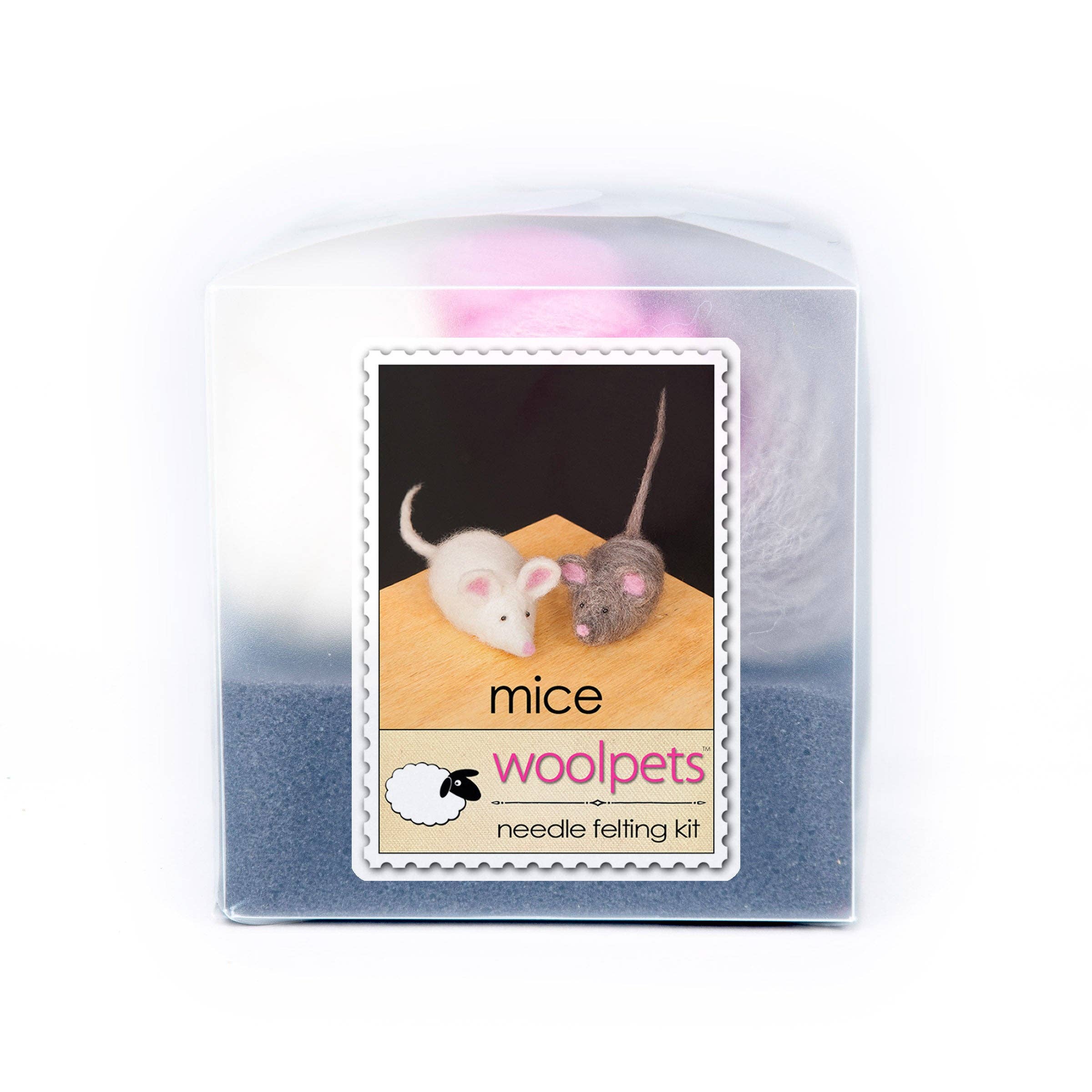 Woolpets - Wholesale DIY Craft Kit - Mice Felting Kit