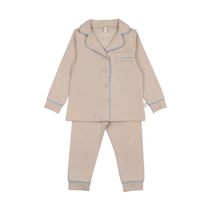 Grandpa PJ-Taupe/Blue for wholesale by Pouf