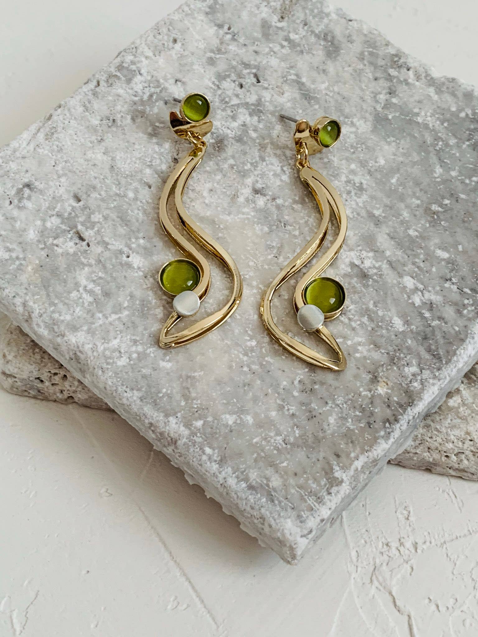 Christophe Poly / Crono Design - Wholesale Dangle Earrings - EARRINGS (Z) - Large Earrings17