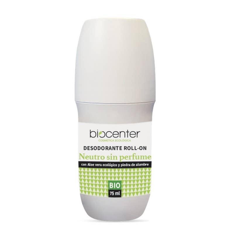 Biocenter - Vente Déodorant – unisexe - Déodorant roll-on neutre bio, vegan et écologique sans parfum0