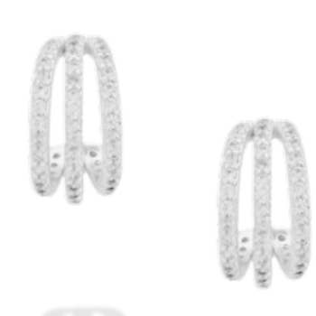 Orecchini a Cerchio in Argento di Prima Classe per la vendita all'ingrosso da parte di Full Herizon