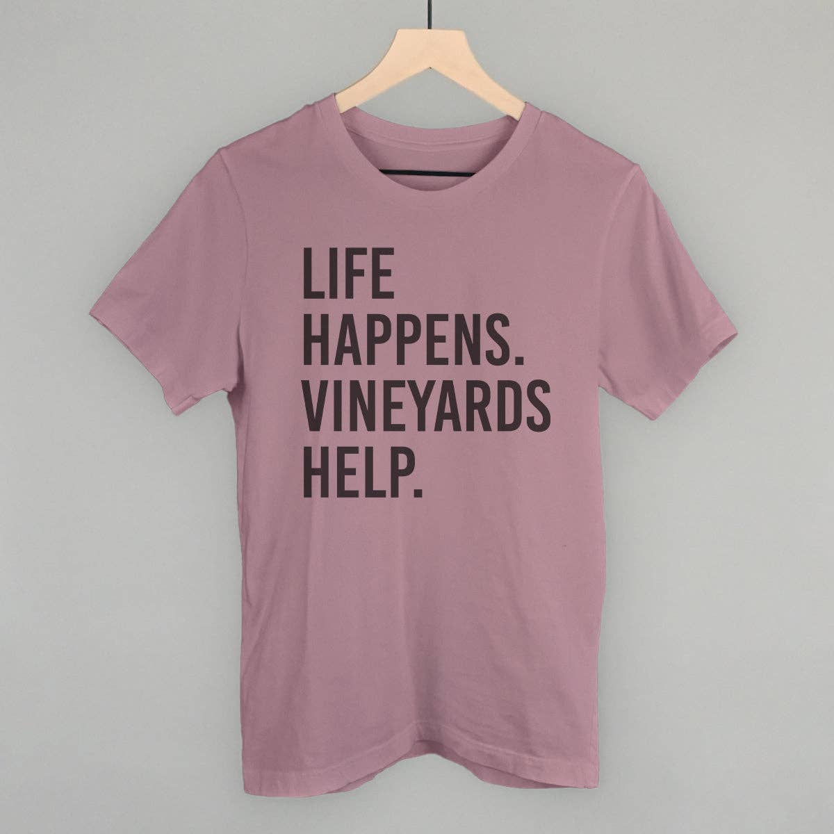 Ivy + Cloth - Wholesale Graphic Sweatshirt - Women's - Life Happens Vineyards Help2