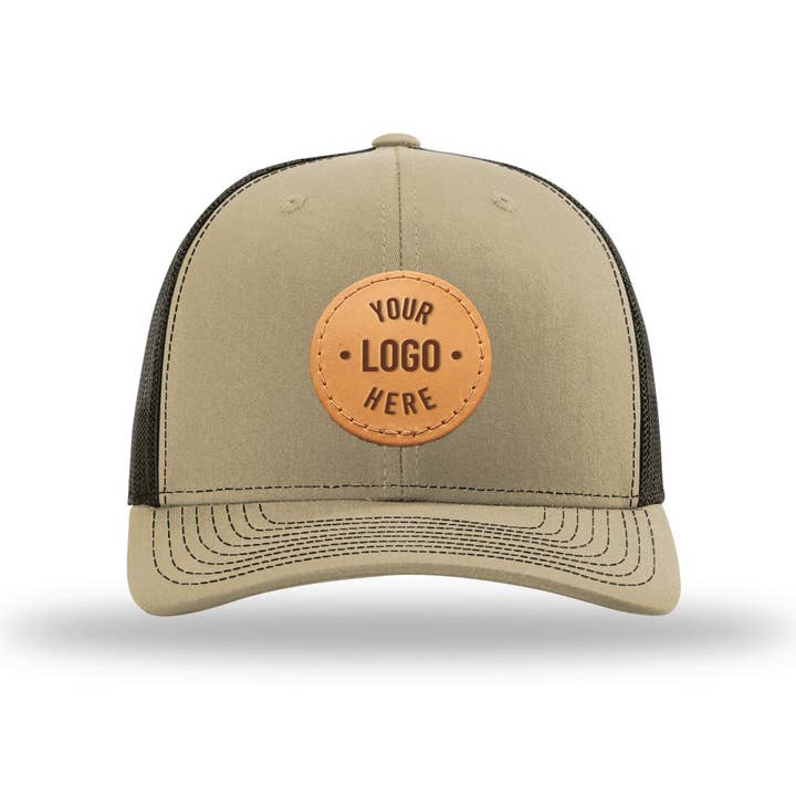 Oowee Products - Wholesale Trucker Hat - Unisex - Custom Leather Patch Trucker Hats - Add Your Logo or Artwork15