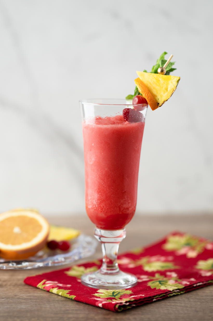 d'marie inc. - Vendita all'ingrosso Mix/sciroppo per cocktail - Cocktail Red Nose Rum Punch - Cocktail Pronto da Congelare1