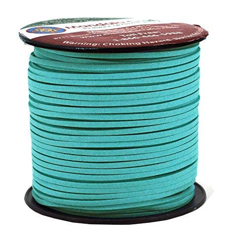Mandala Crafts – Großhandel Bastelzubehör – Wildleder-Imitatkordel – veganes Leder für Schmuckherstellung und Perlenarbeiten38