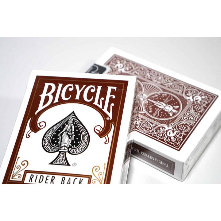 Cardshouse - Wholesale Playing Cards - Bicycle Rider Back Playing Cards (Brown)