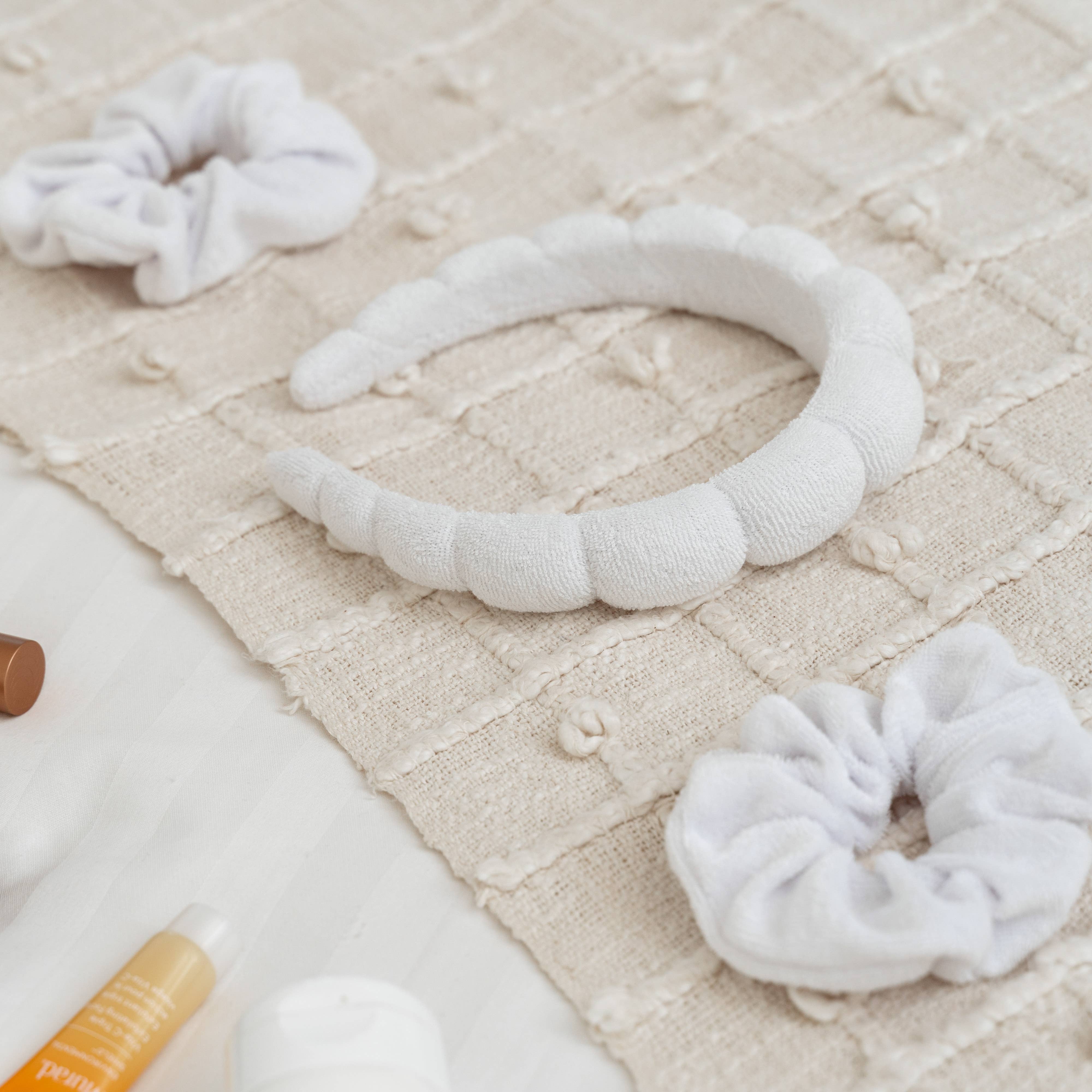 Frog Sac - Wholesale Spa Headband - Spa Headband - Skincare Headband & Scrunchie Wristband Set13