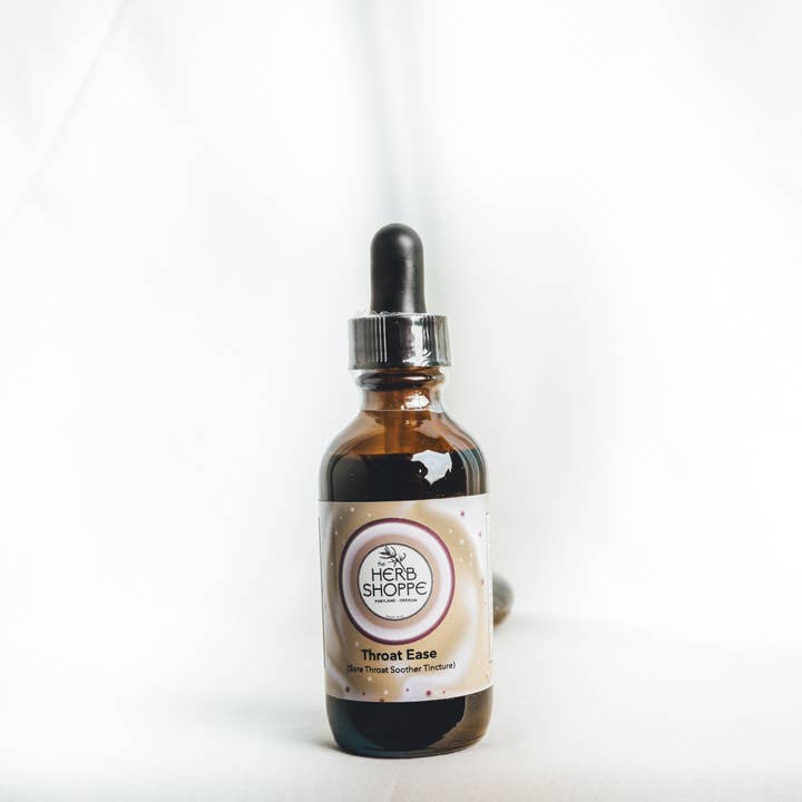 Miscela di tintura per alleviare la gola per la vendita all'ingrosso da parte di The Herb Shoppe