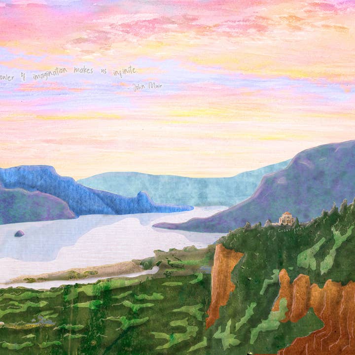 Found & Rewound - Wholesale Art Print - Crown Point - print1