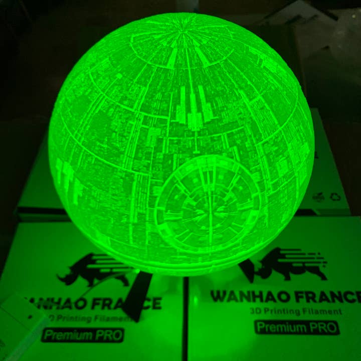 DB CONCEPT - Venta al por mayor Lámparas decorativas/de escritorio - Lámpara Estrella de la Muerte de Star Wars1