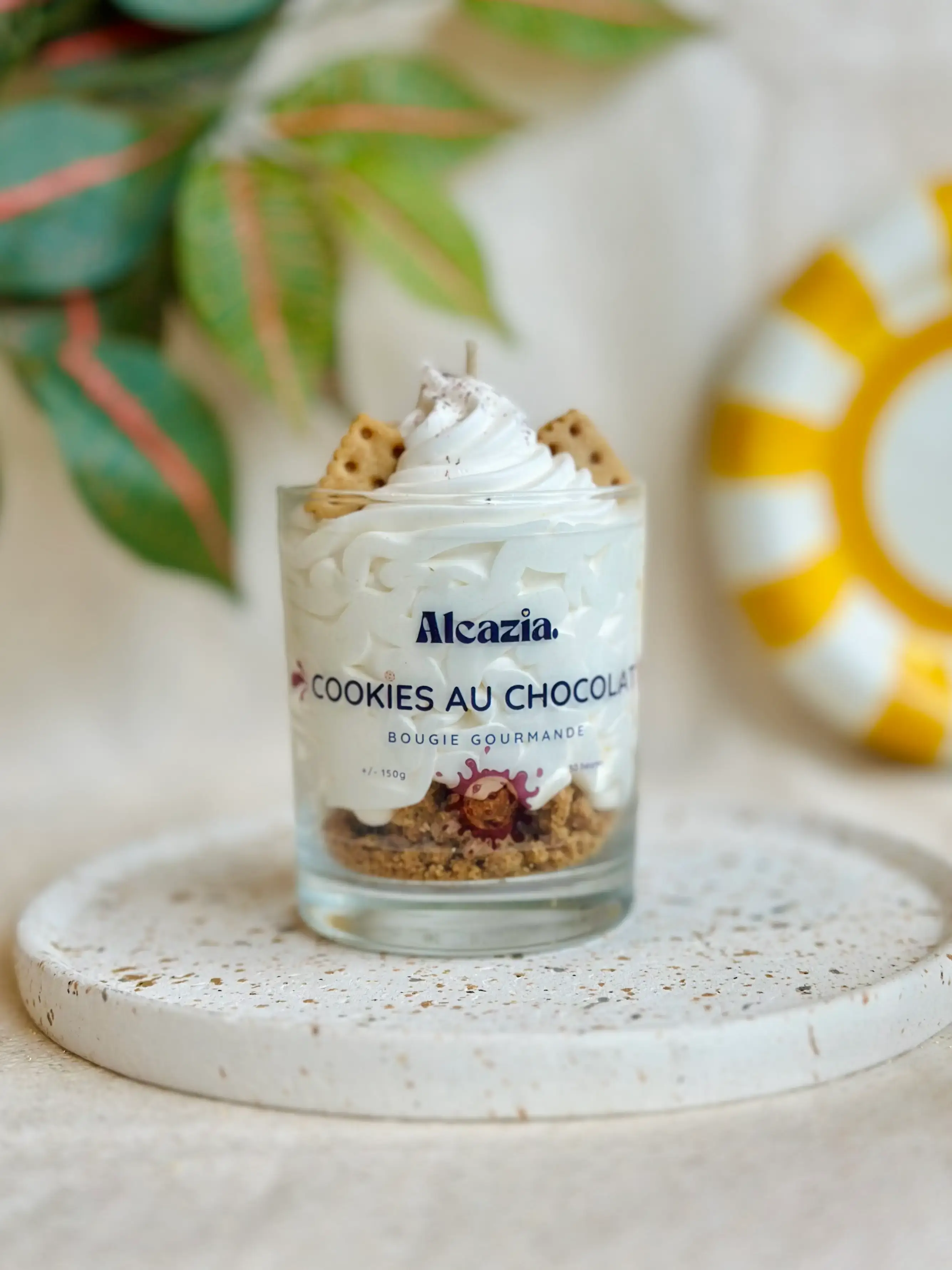 Alcazia - Wholesale Jar/Filled Candle - Gourmet candle - Chocolate cookies1