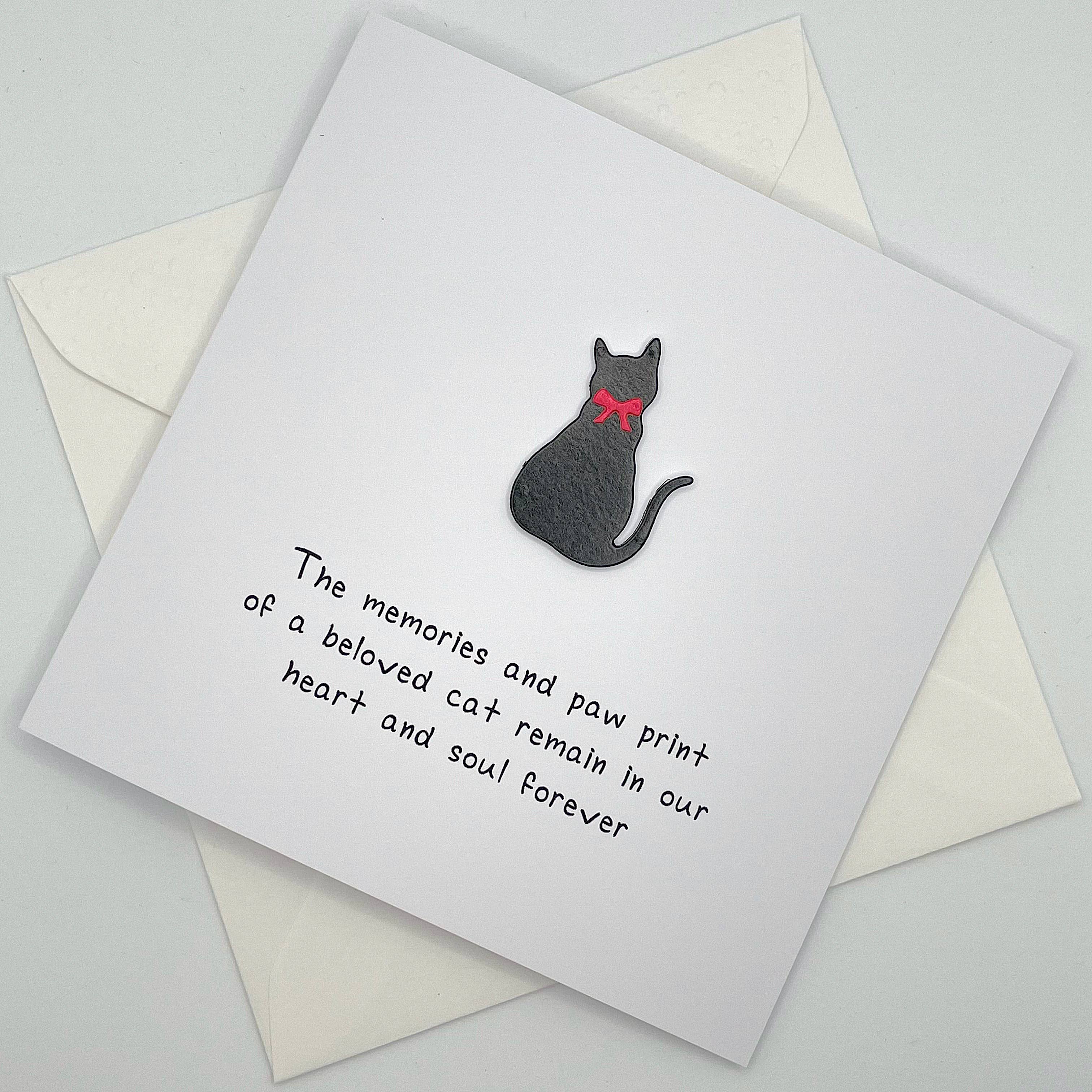 Looks Inviting – wholesale Sympathy card – Cat Sympathy Card | Handmade Card | Pet Loss0
