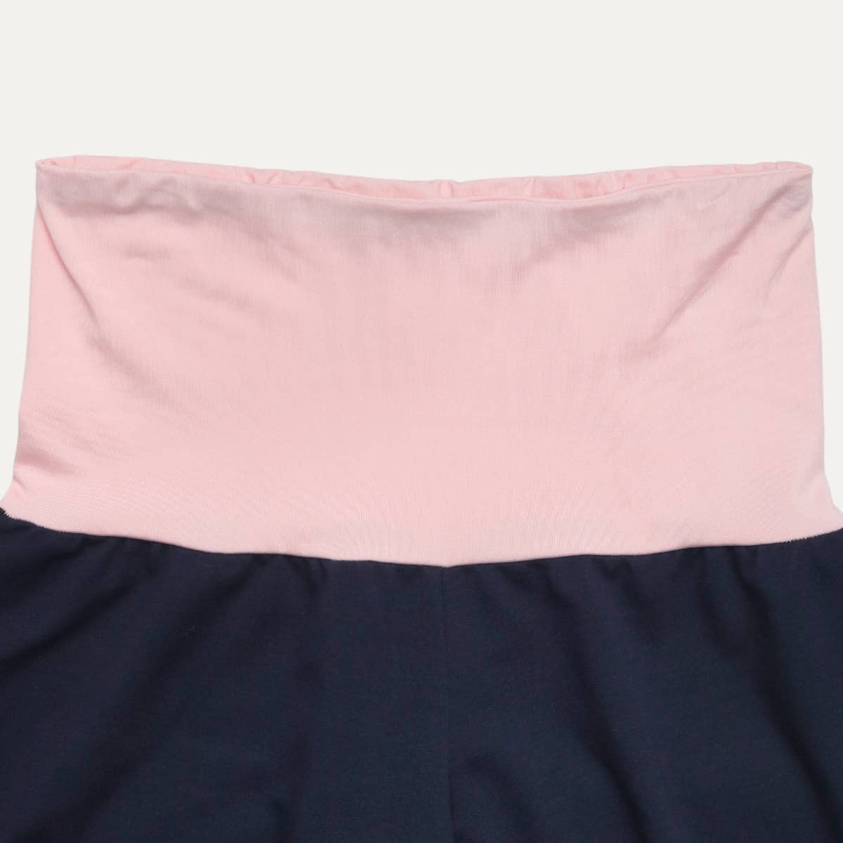 Relaxed Navy and Pink Wide-Leg Loungewear Pants for wholesale on Faire4