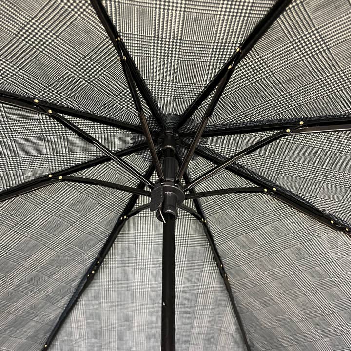 Chaby International - Wholesale Umbrella - Unisex - London Fog 42" Manual Open Super Mini Umbrella - Houndstooth