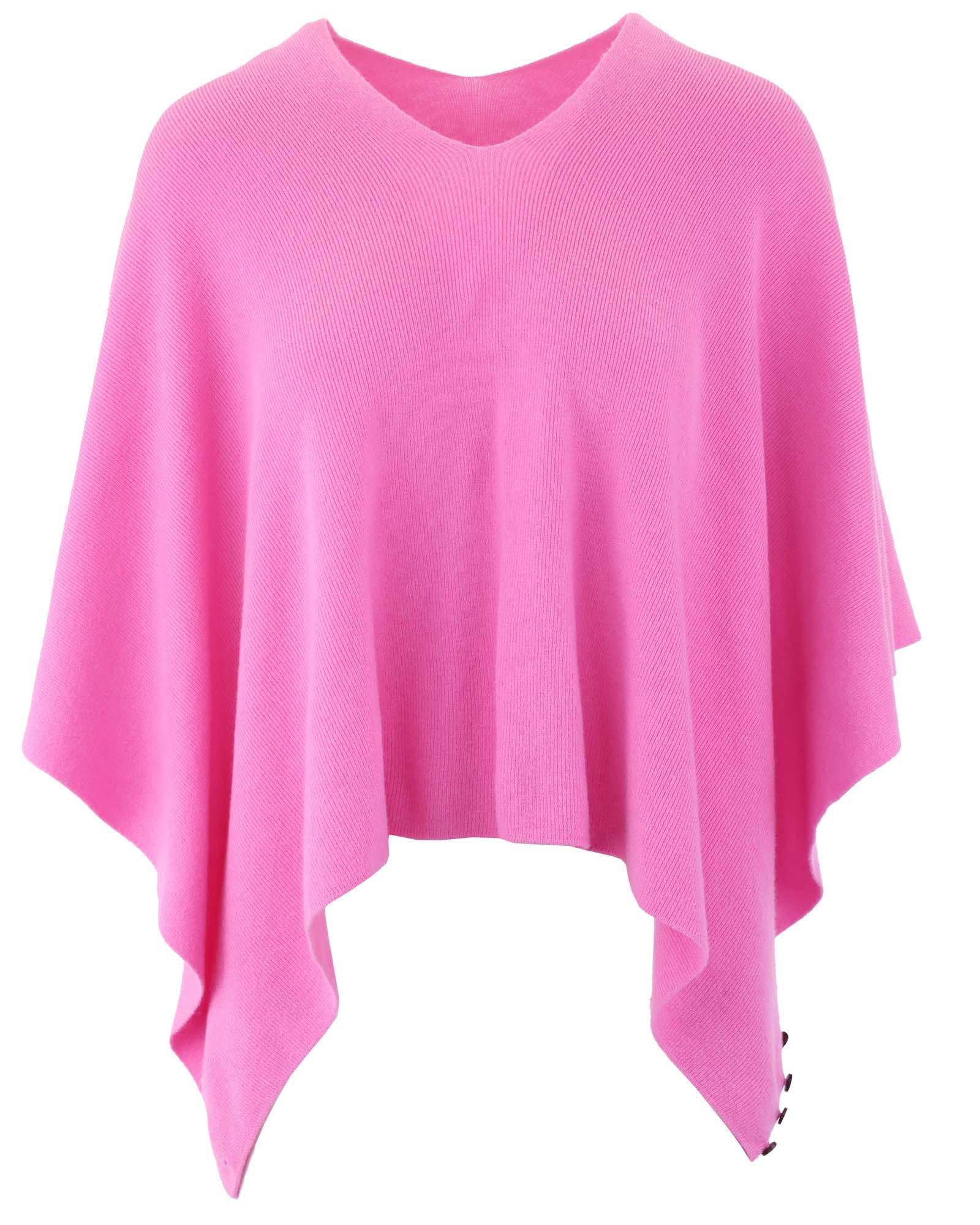 Cadenza Italy Ltd - Wholesale Poncho - Dames - Zomerse Overgooier met Knopen3