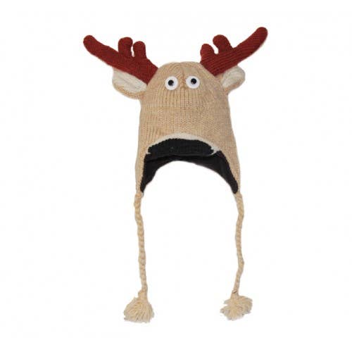 Pink Yak - Wholesale Beanie - Kids - Animal hat in the shape of a deer1