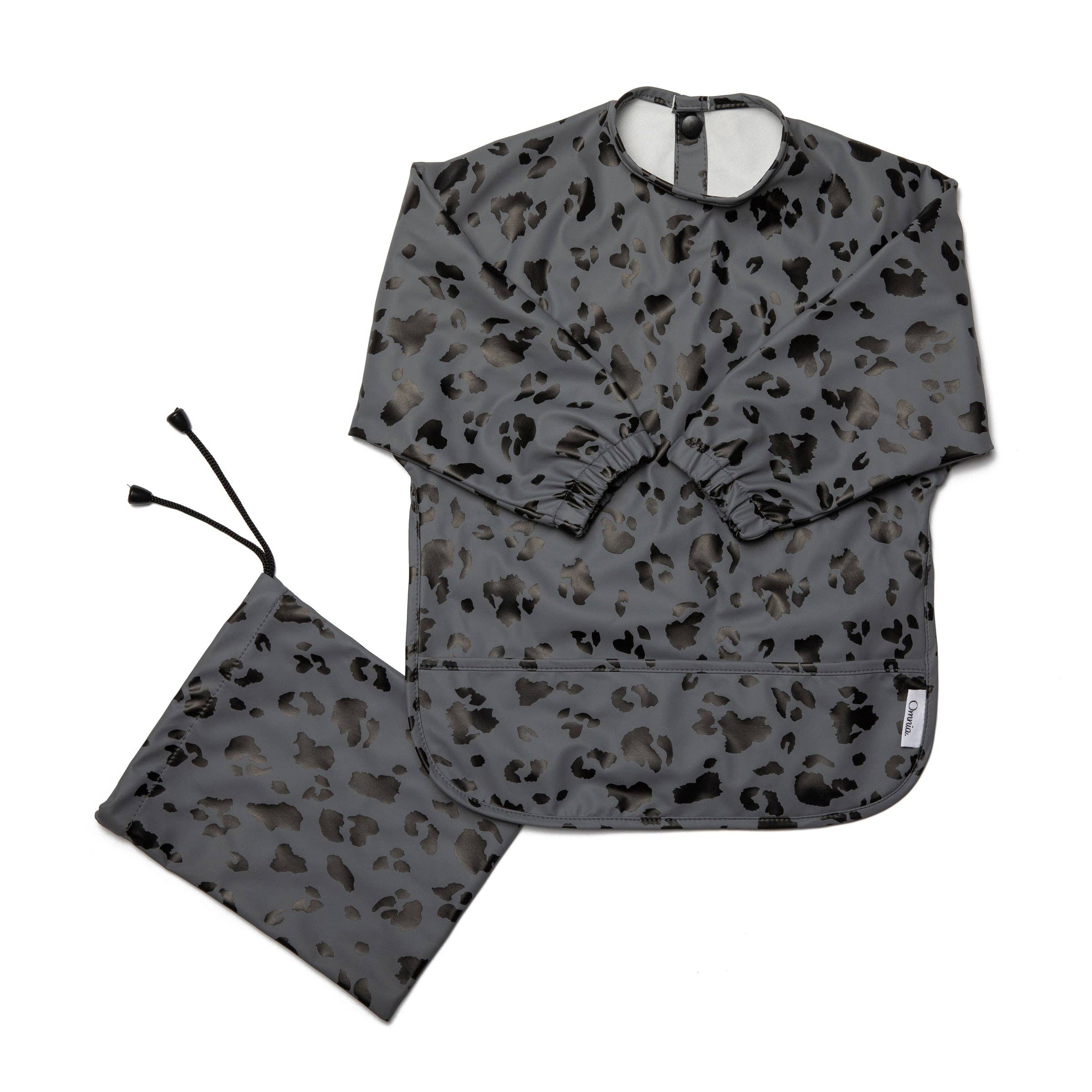 Omnia Baby - Vente Bavoir - bébés - Bavoir cape imperméable à manches longues6