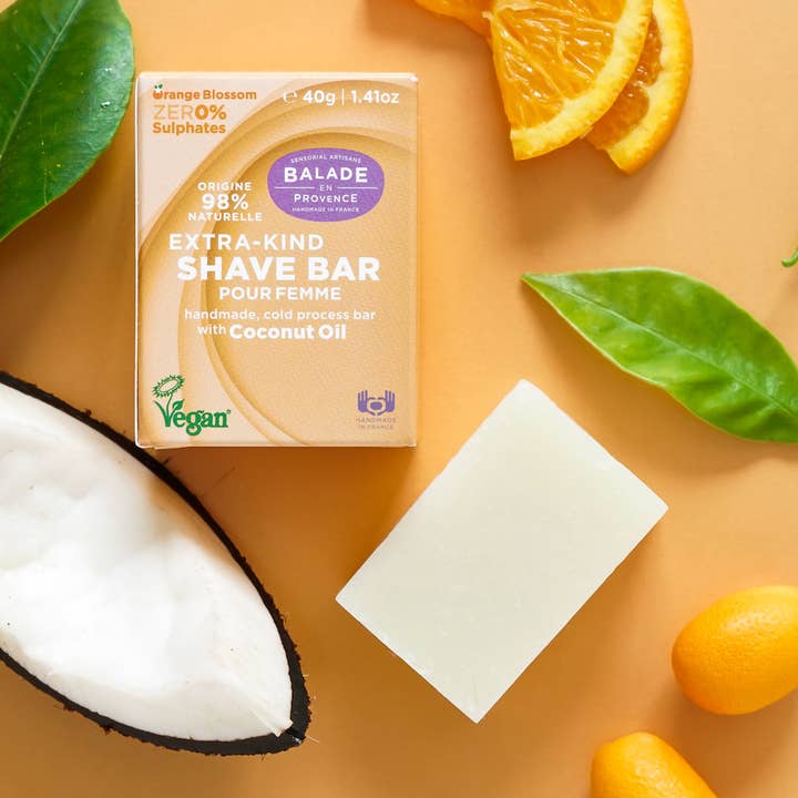 Sabonete de Barbear feminino - 40g por atacado de Balade en Provence