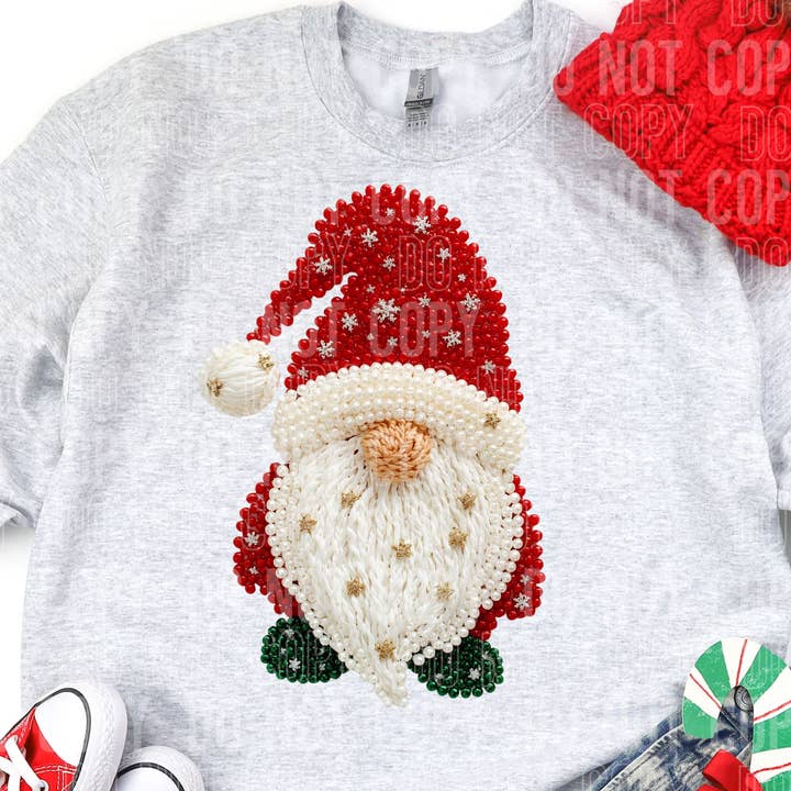 Impressão DTF de Falso Fio de Gnomo de Natal por atacado de 6:19 Creative