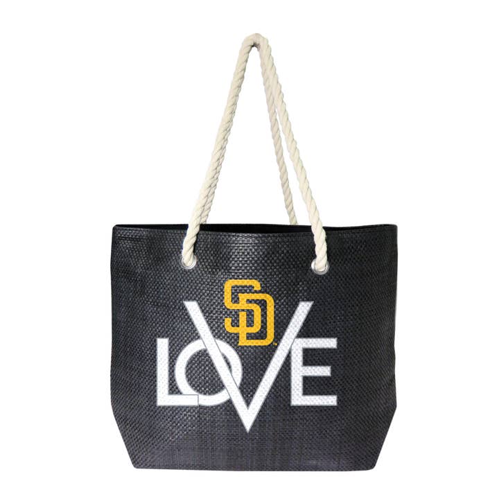 MLB San Diego Padres Love Tote for wholesale by Little Earth Productions