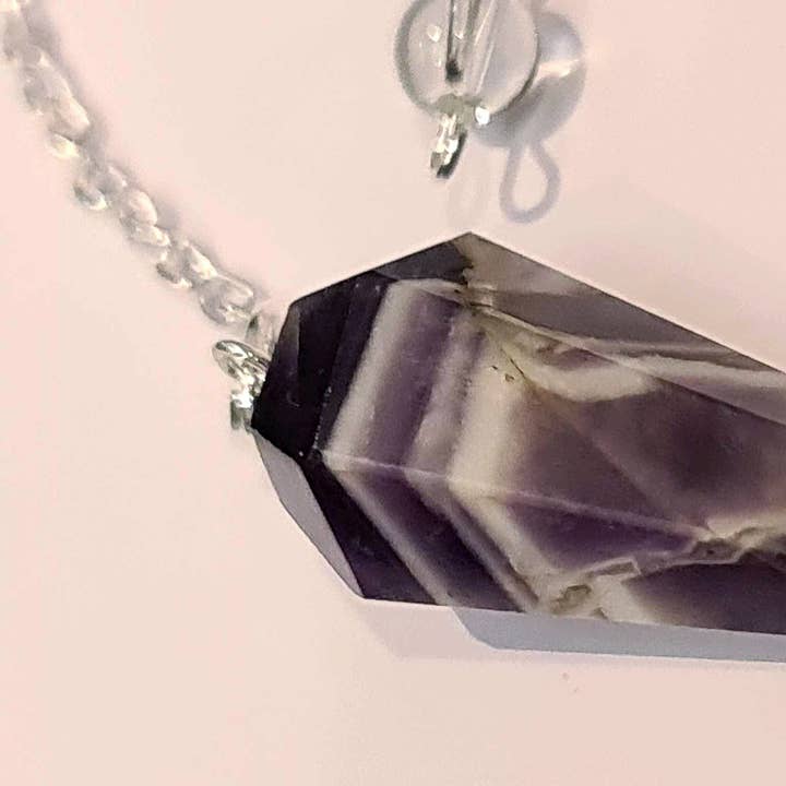 VIE - Wholesale Meditation Supplies - Pendulum with 7 Chakra Beaded Chain1