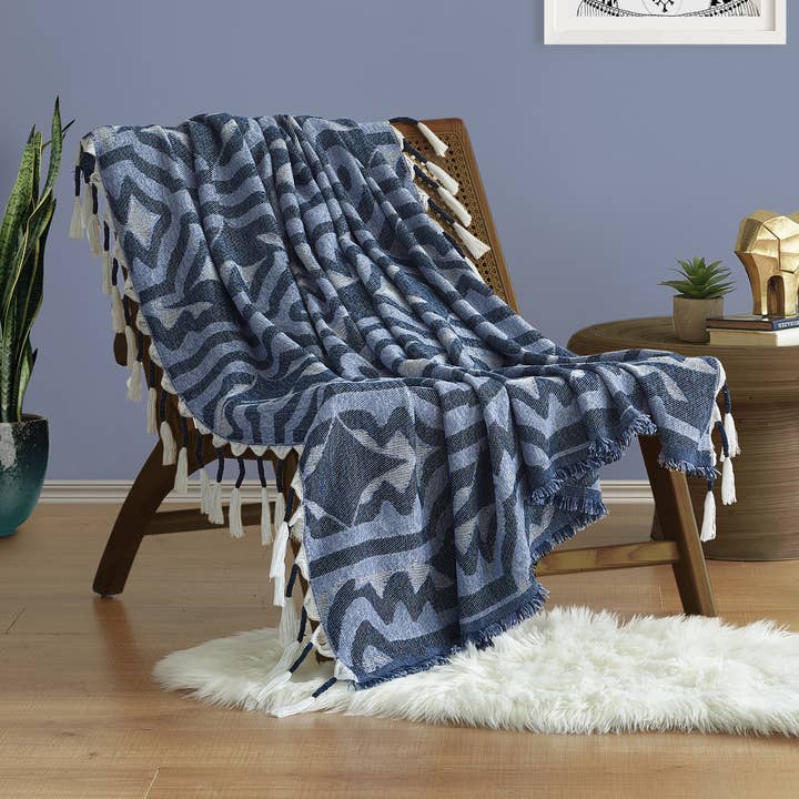 Profil Throw - Justina Blakeney pour la vente par Peking Handicraft