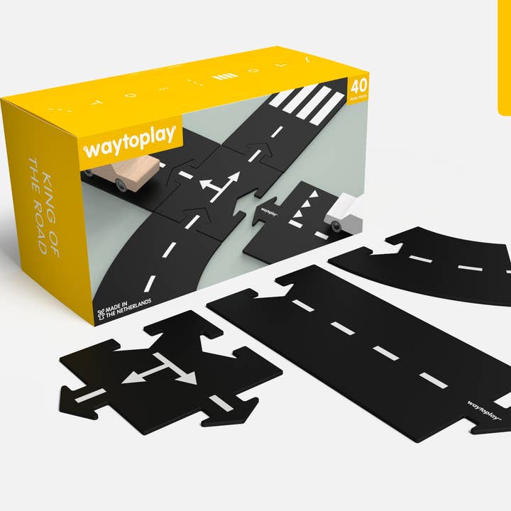 Extra Long Flexible Road Set - Waytoplay King of the Road for wholesale by Waytoplay Toys