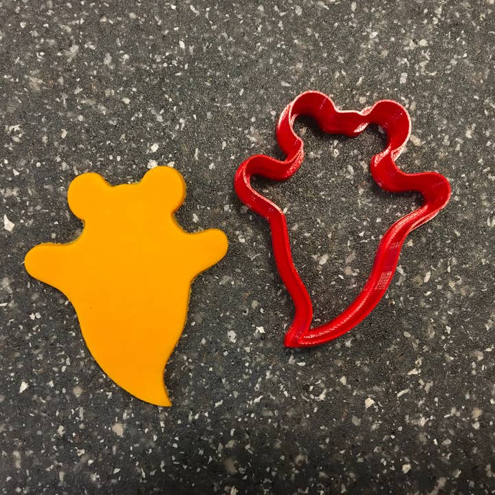 Mus Ghost 102 Cookie Cutter for engroshandel hos CookieCutterSupply