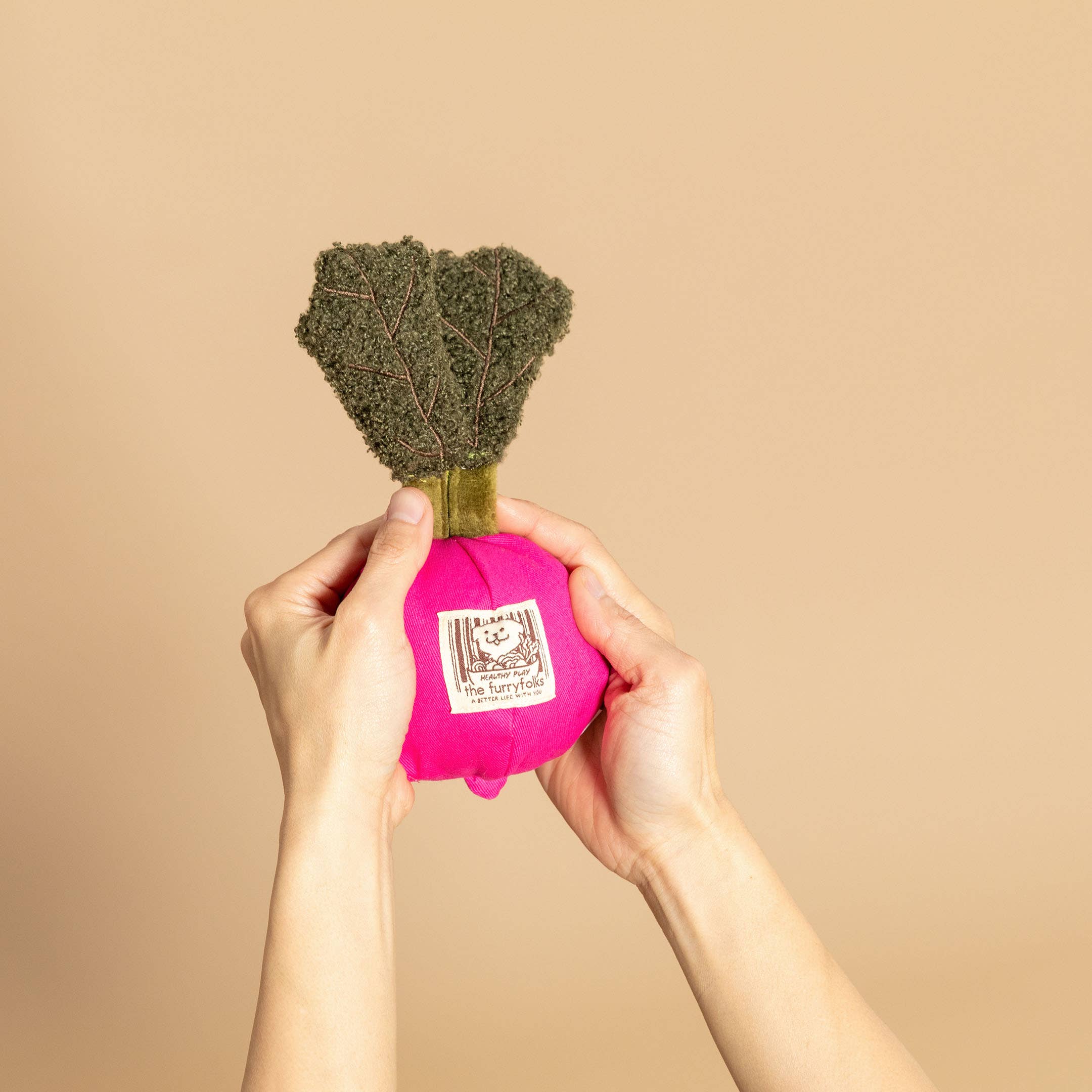 the furryfolks – Peluche - Cão por atacado – Brinquedo Radish Nose Work para Pets6