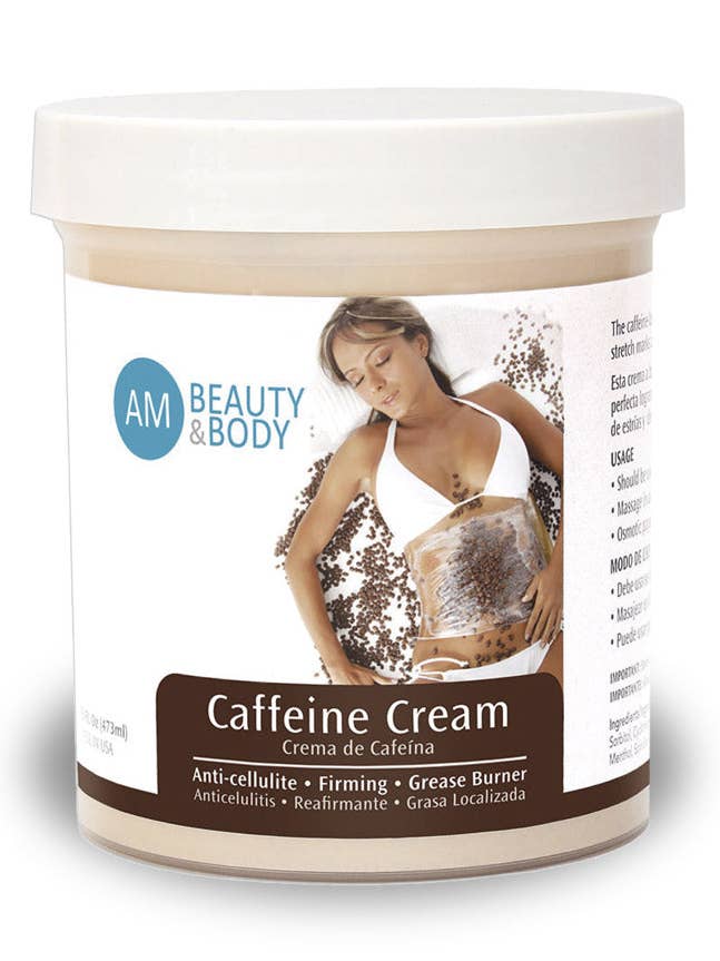 Crème Caféine pour la vente par The Dream Body