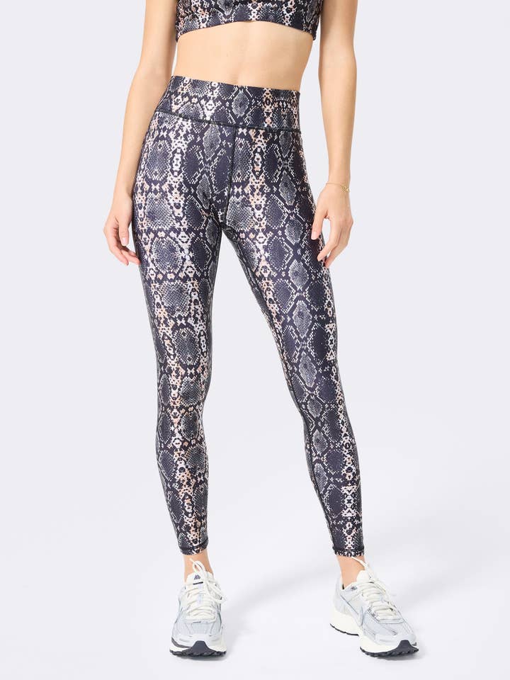 Hi-Shine Leggings i Python for engroshandel hos Terez